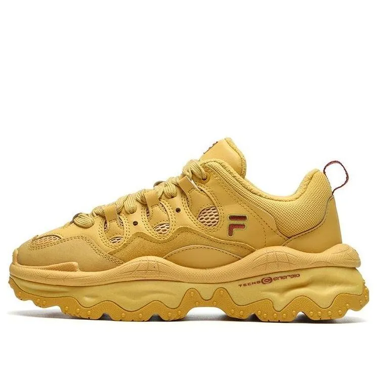 (WMNS) FILA FUSION QD96 Sneakers 'Yellow' T12W145218FOR sold by KicksCrew
