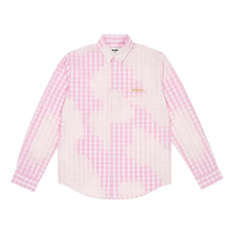 Palace Bleached Out Shirt 'Pink' P26SHT035 sold by KicksCrew