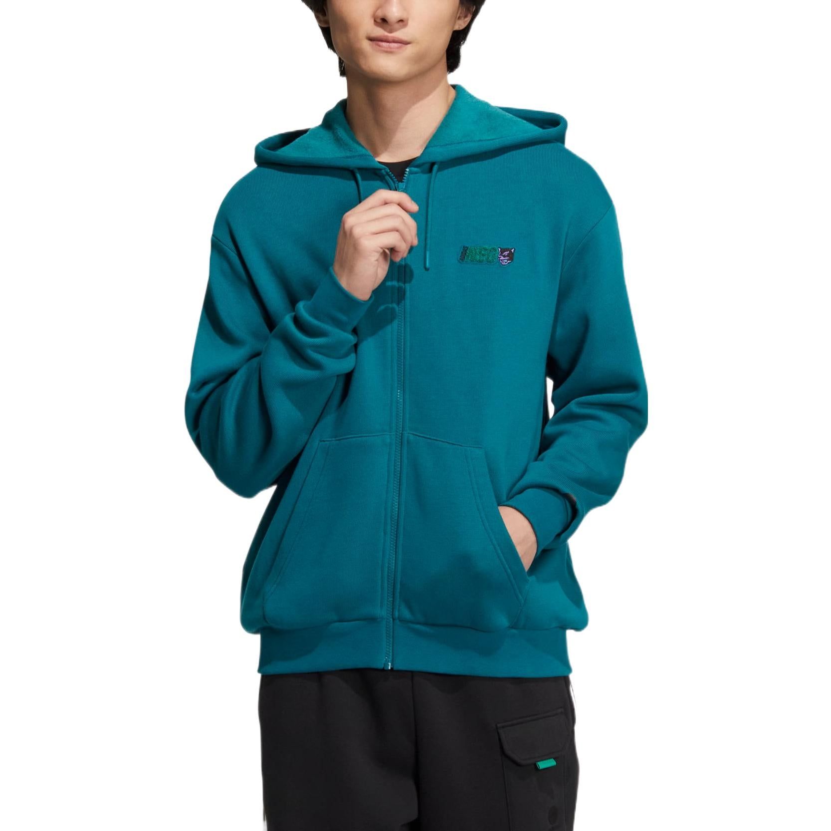 Adidas Vbe Hoodies 4 'Teal' HN4736 sold by KicksCrew product image thumbnail 2