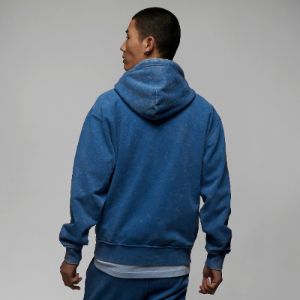 Air Jordan Flight Fleece pullover hooded top 'Blue' DR3088-485 sold by KicksCrew