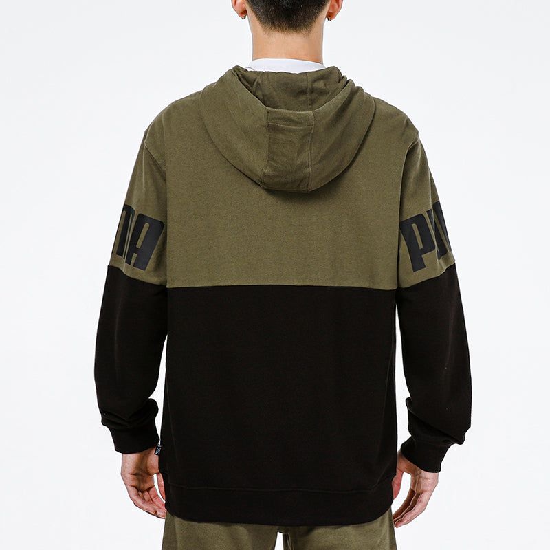 Puma Power Colorbloc Jumper Jacket 'Green' 847724-44 sold by KicksCrew product image thumbnail 5