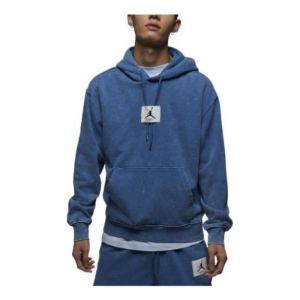 Air Jordan Flight Fleece pullover hooded top 'Blue' DR3088-485 sold by KicksCrew