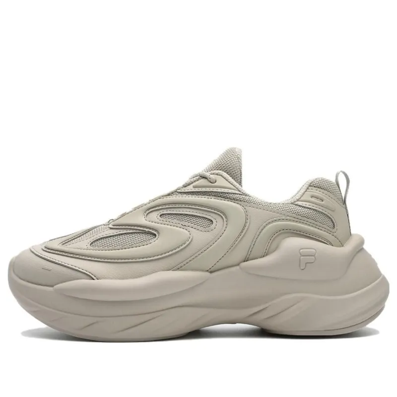 (WMNS) FILA FUSION Buzzard Sneakers 'Beige' T12W341103FFA sold by KicksCrew