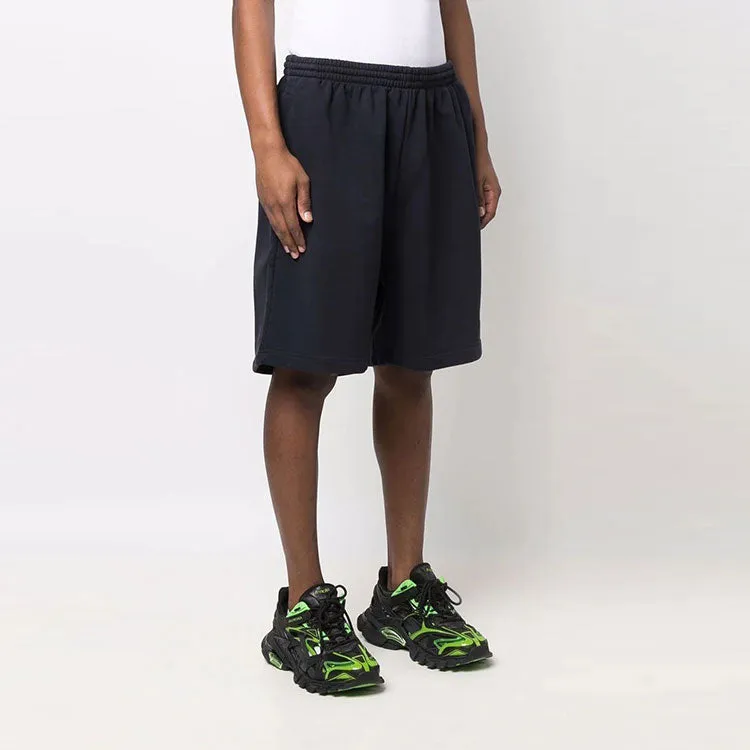 Balenciaga BB Corp Track Shorts 'Dark Blue' 674591TKVB53967 sold by KicksCrew product image thumbnail 4