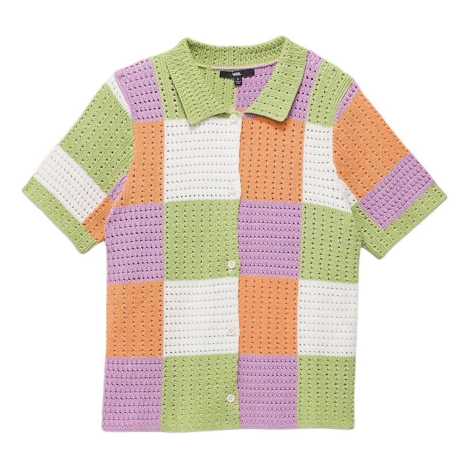 (WMNS) Vans Morrison Checker Sweater 'Multi-color' VN000G3QCR0 sold by KicksCrew