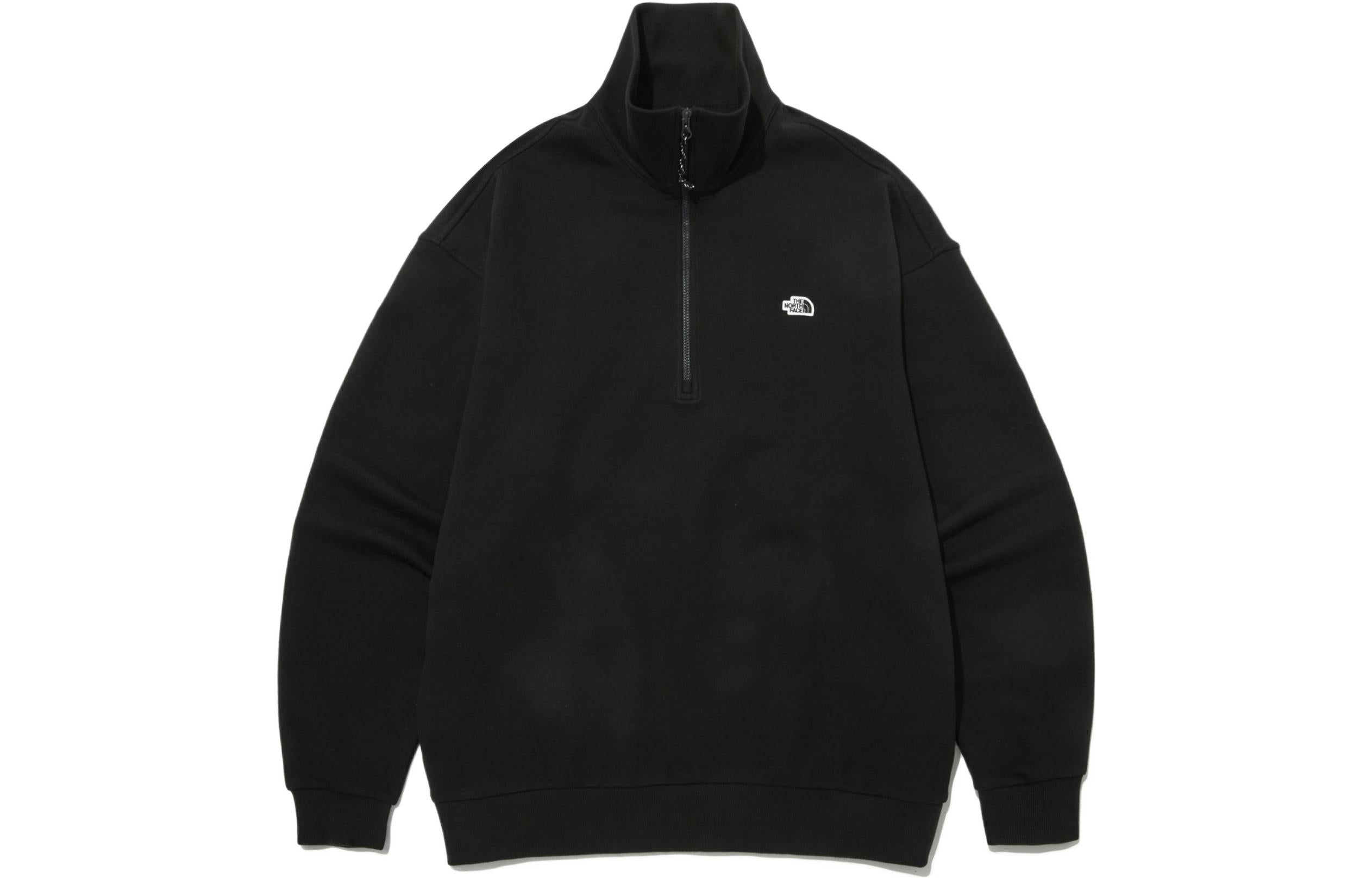 THE NORTH FACE Logo Fleece Half Zip Sweater 'Black' NM5MP03B sold by KicksCrew product image thumbnail 2