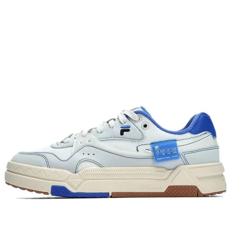 (WMNS) FILA FUSION BANK Chunky Sneakers 'Blue White' T12W322201FVD sold by KicksCrew