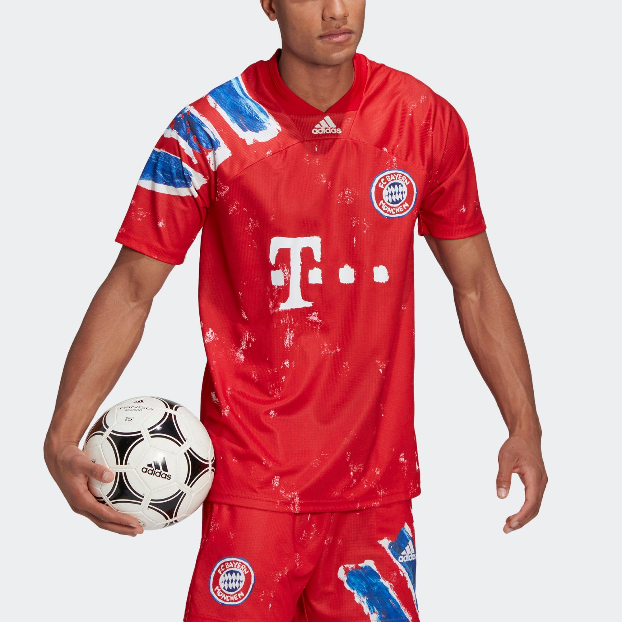 adidas x Human Race FC Bayern Munich Jersey 'Fcb True Red White' GJ9088 sold by KicksCrew product image thumbnail 7