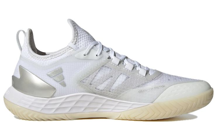 (WMNS) Adidas Adizero Ubersonic 4.1 'White Silver Metallic' ID1566 sold by KicksCrew product image thumbnail 2