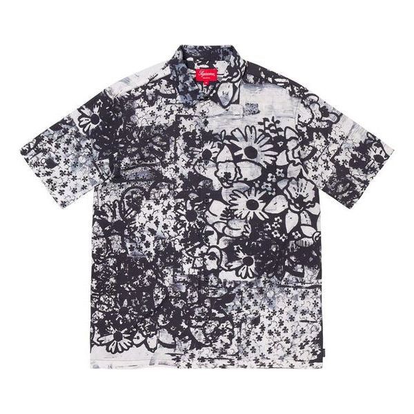 Supreme x Christopher Wool S/S Shirt 'White Black' SUP-FW21-303 sold by KicksCrew