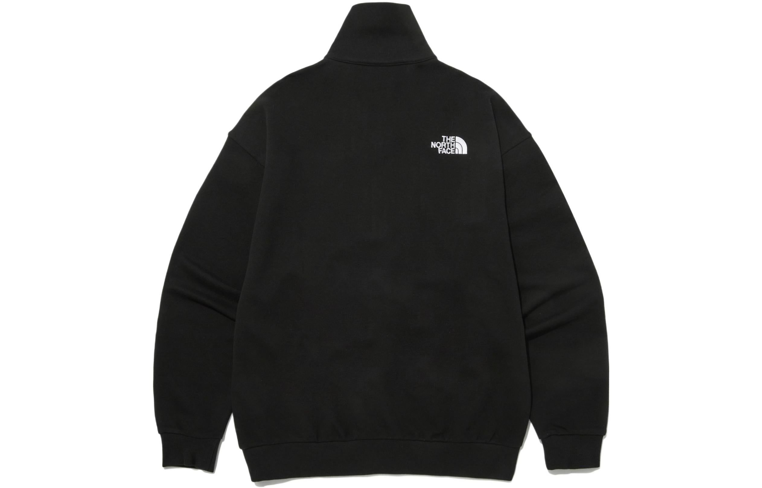 THE NORTH FACE Logo Fleece Half Zip Sweater 'Black' NM5MP03B sold by KicksCrew product image thumbnail 3