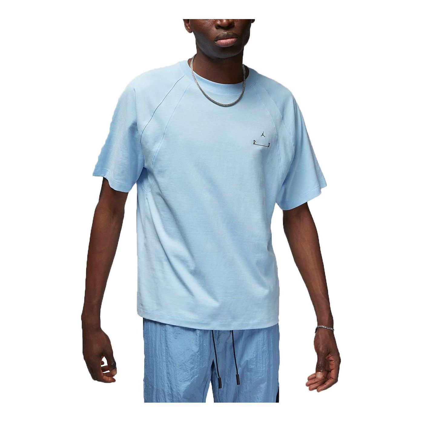 Air Jordan 23 Engineered T-Shirt 'Ice Blue' DV8412-411 sold by KicksCrew