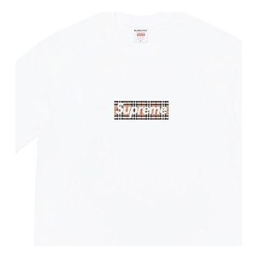 Supreme SS22 Week 3 x Burberry Box Logo Tee SUP-SS22-127 sold by KicksCrew