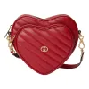 (WMNS) Gucci Interlocking G Mini Heart Shoulder Bag 'Hibiscus Red' 751628-AACCL-6433 sold by KicksCrew