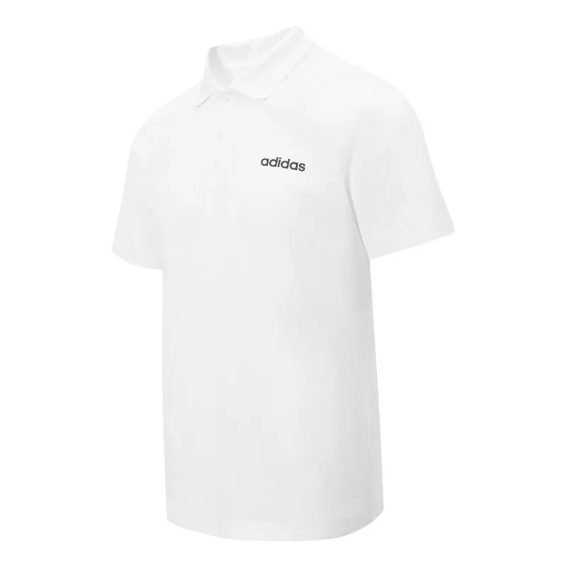 adidas D2m Elv Polo Shirt 'White' JE3559 sold by KicksCrew