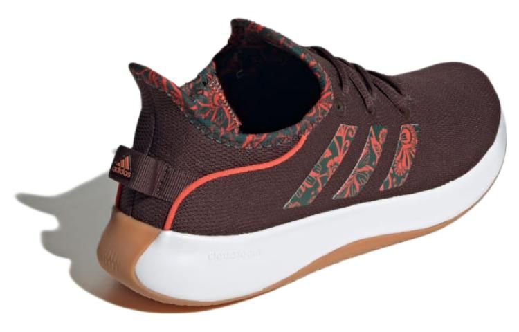 (WMNS) Adidas Cloudfoam Pure 'Floral - Shadow Brown Gum' ID1965 sold by KicksCrew product image thumbnail 3