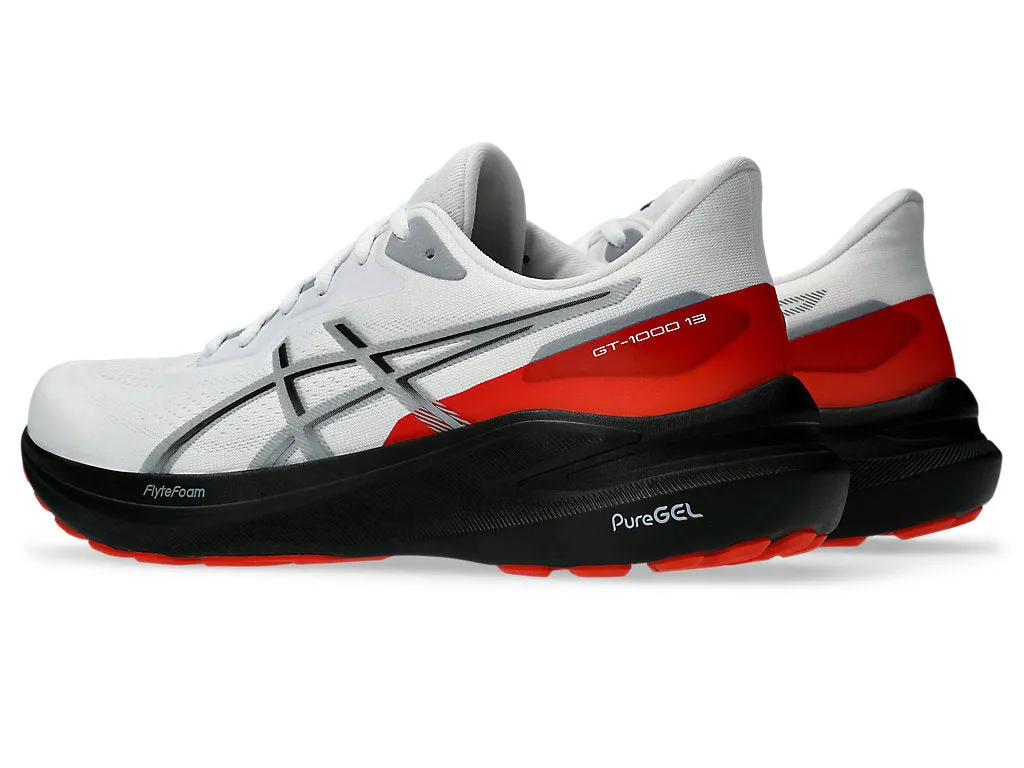 ASICS GT-1000 13 Sneakers 'White Black Red' 1011B858-100 sold by KicksCrew product image thumbnail 5