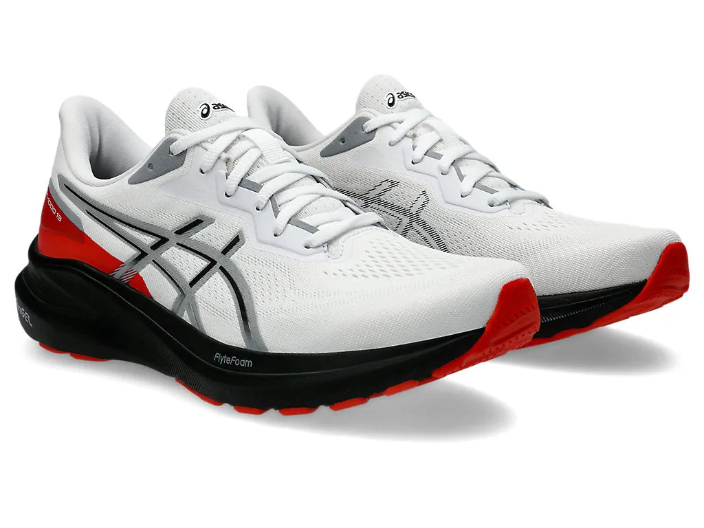 ASICS GT-1000 13 Sneakers 'White Black Red' 1011B858-100 sold by KicksCrew product image thumbnail 3