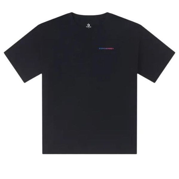 (WMNS) Converse Soundwaves T-Shirt 'Black' 10026374-A02 sold by KicksCrew