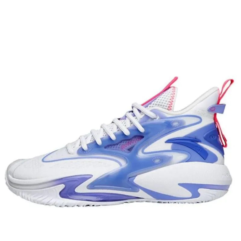 ANTA Shock The Game 5 Mid 'White Purple' 112131601S-5 sold by KicksCrew