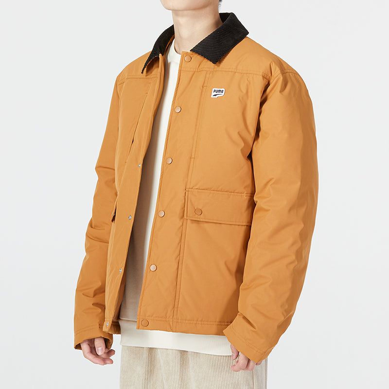 Puma Downtown Padded Jacket 'Brown' 537868-74 sold by KicksCrew product image thumbnail 3
