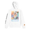 HERON PRESTON Heron Water Colours Print Embroidery Popover Hoodie 'White' HMBB007S208960210188 sold by KicksCrew