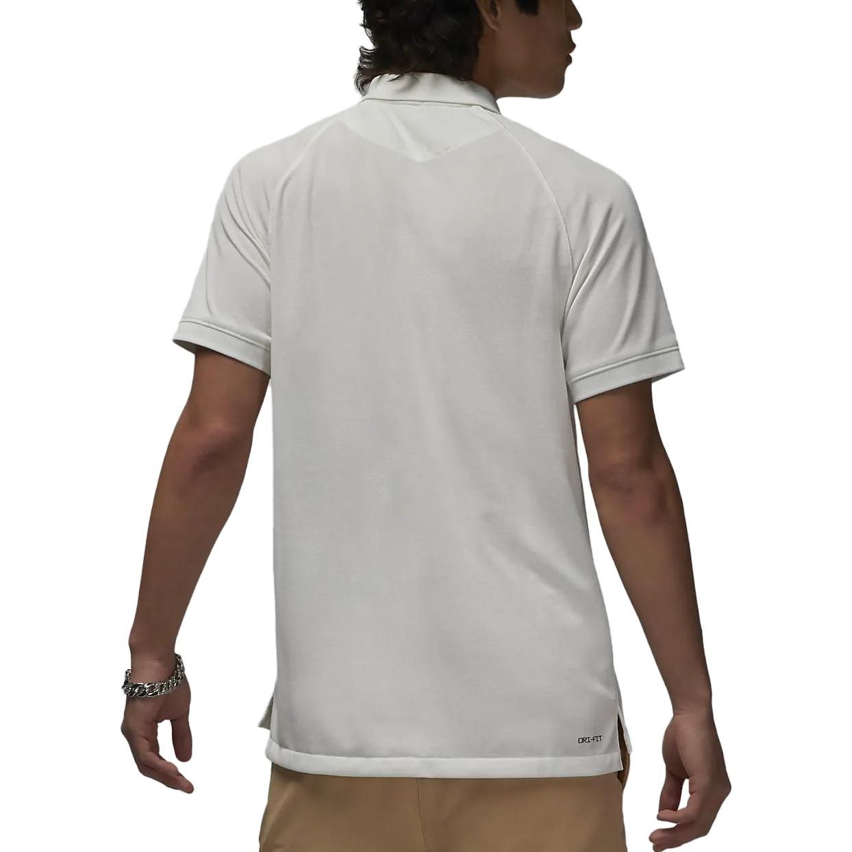 Air Jordan Dri-FIT Sport Golf Polo Shirt Asia Sizing 'Sail' DZ0541-133 sold by KicksCrew product image thumbnail 4