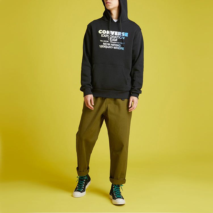 Converse Exploration Team Pullover Hoodie 'Black' 10021271-A01 sold by KicksCrew product image thumbnail 3