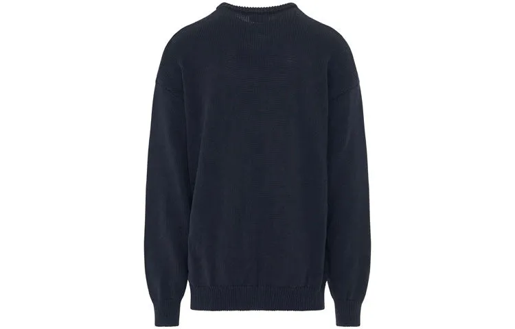 Balenciaga College Crest Crewneck Sweatshirt 'Navy' 696226T32394640 sold by KicksCrew product image thumbnail 3