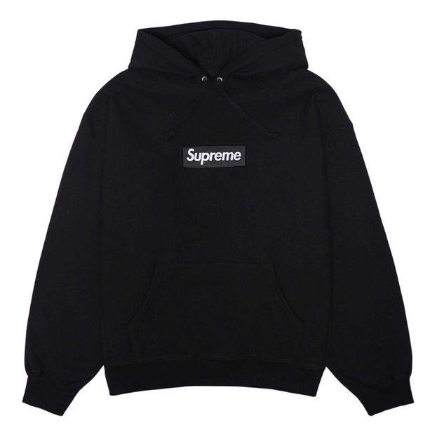 Supreme FW23 Box Logo Hooded Sweatshirt 'Black' 166925 sold by KicksCrew