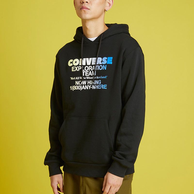 Converse Exploration Team Pullover Hoodie 'Black' 10021271-A01 sold by KicksCrew product image thumbnail 4