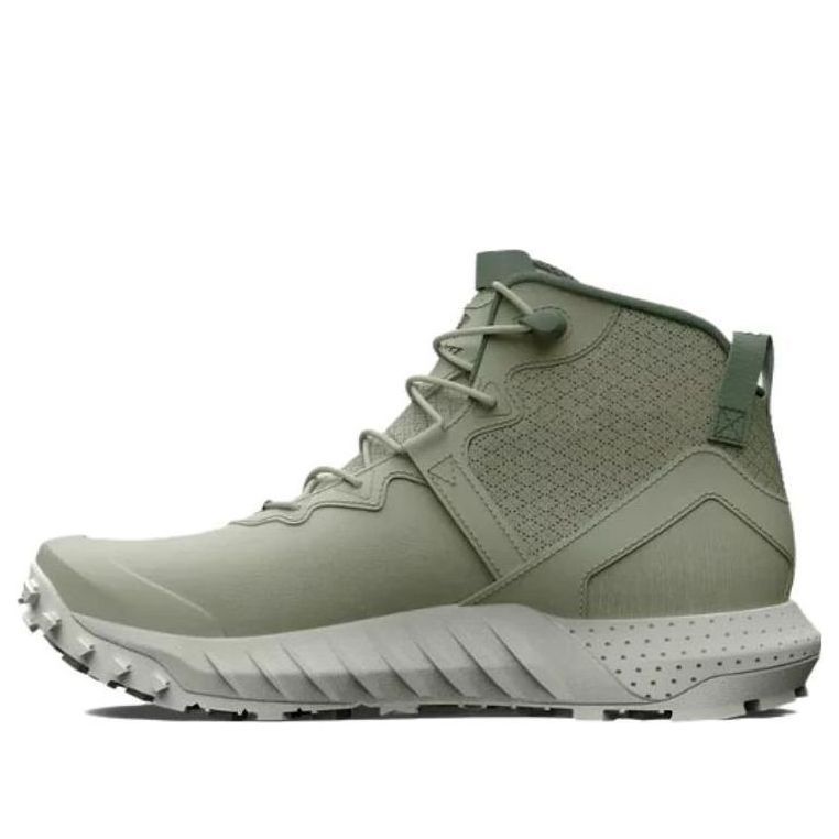 Under Armour Micro G Valsetz Trek Mid Leather Waterproof Tactical Boots 'Olive Green' 3025577-300 sold by KicksCrew