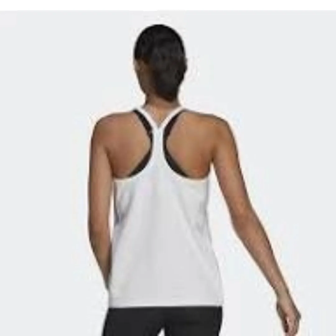 (WMNS) adidas by Stella McCartney Tank Top 'White' H59973 sold by KicksCrew product image thumbnail 3