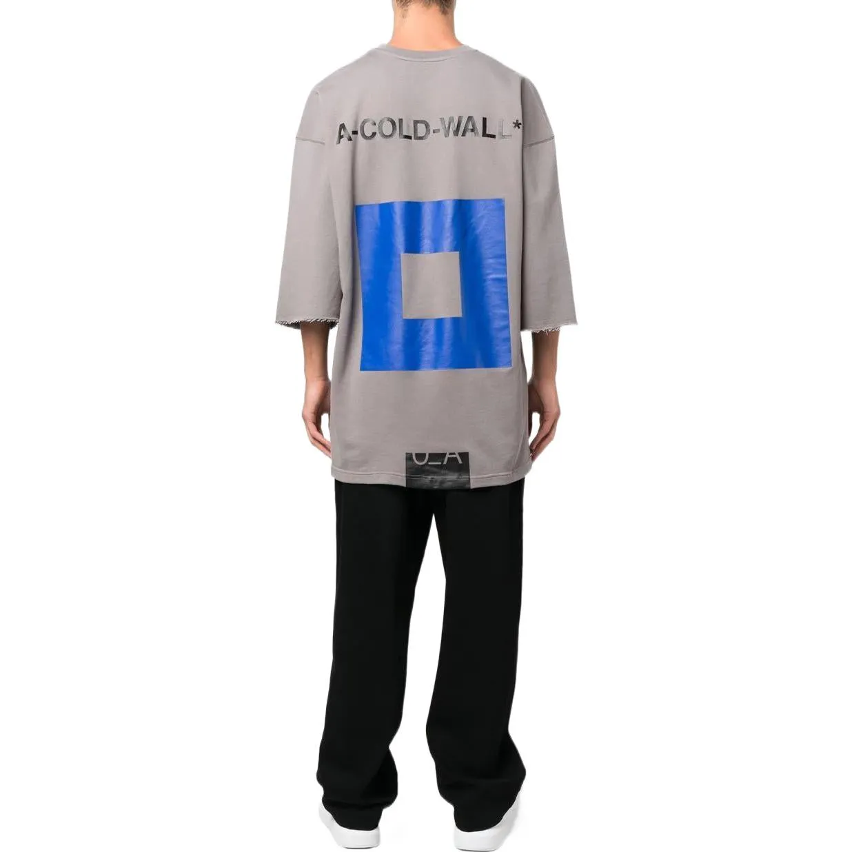 A-COLD-WALL* No Display Oversized T-Shirt 'Mid Grey' ACWMW105MID sold by KicksCrew product image thumbnail 4
