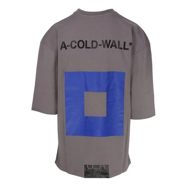 A-COLD-WALL* No Display Oversized T-Shirt 'Mid Grey' ACWMW105MID sold by KicksCrew product image thumbnail 2