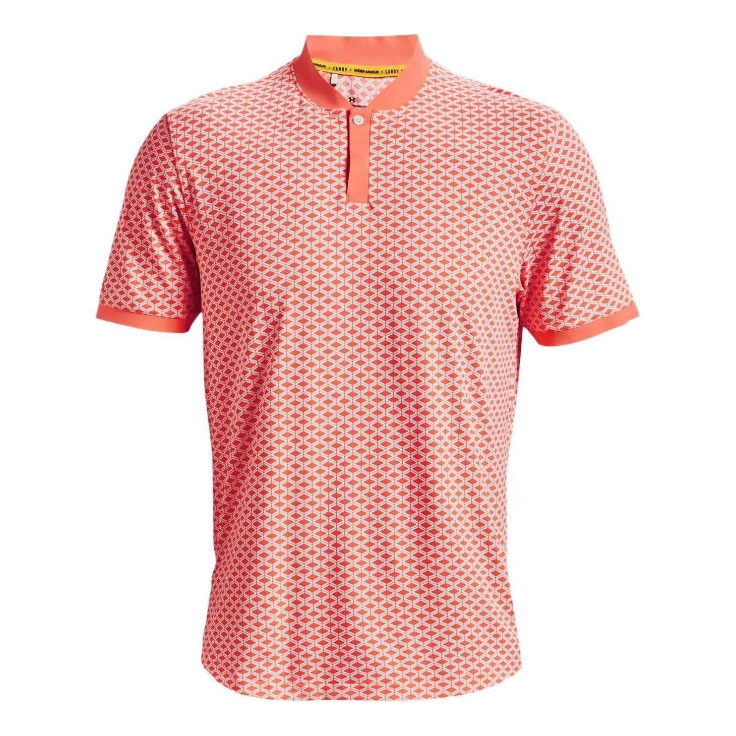 Under Armour Curry Greater Than Polo Shirt 'Red Pink' 1370095-824 sold by KicksCrew