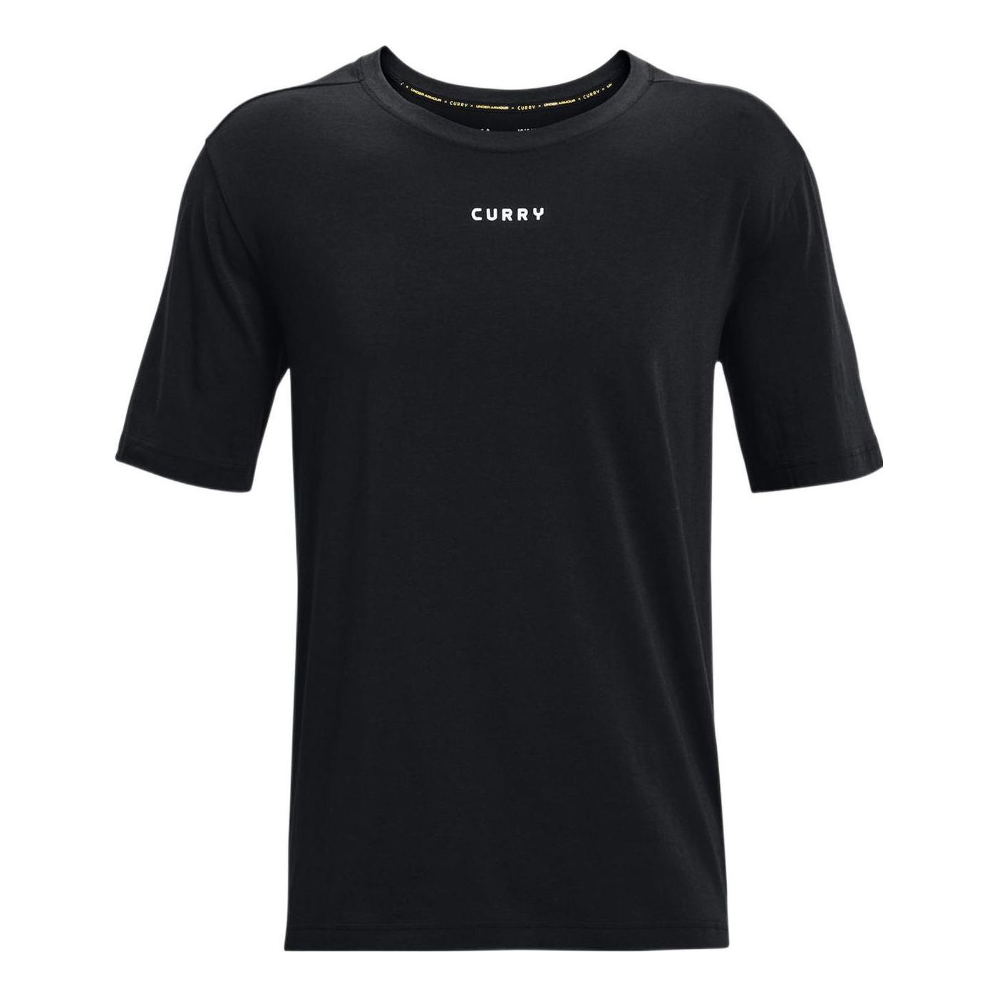 Under Armour CURRY Incubate Tee 'Black' 1370255-001 sold by KicksCrew