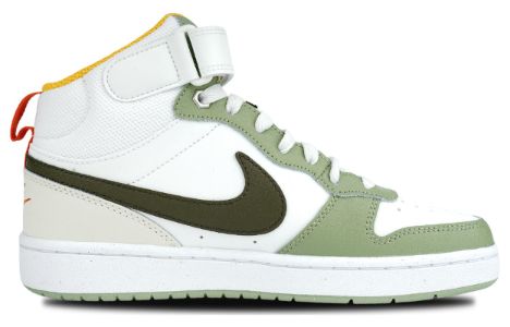 (GS) Nike Court Borough Mid 2 Shoes 'Off White Green' FV3649-171 sold by KicksCrew