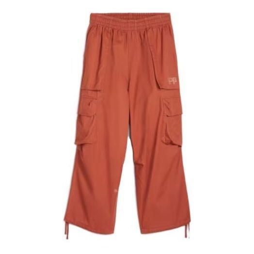 (WMNS) Puma x PERKS AND MINI Flight Pants 'Apple Cider' 622676-41 sold by KicksCrew