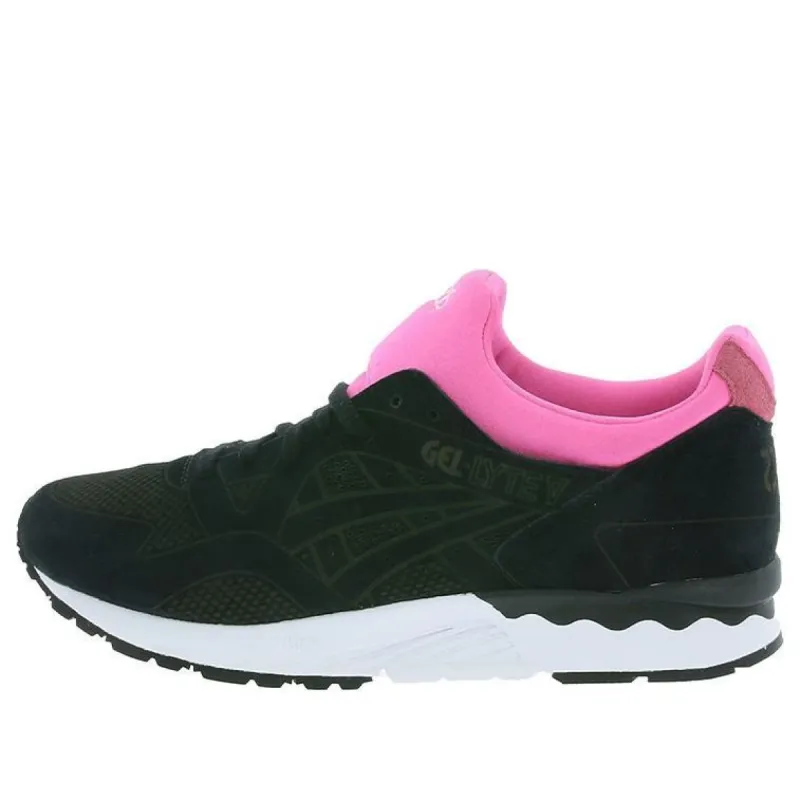 Asics Gel-Lyte V Laser-Cuts Shoes 'Black Pink' HL506-9090 sold by KicksCrew