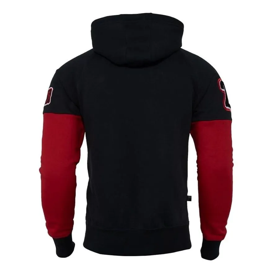 Air Jordan Marvin The Martian Mars Varsity Hooded Jacket 'Black Red' 716578-010 sold by KicksCrew product image thumbnail 2