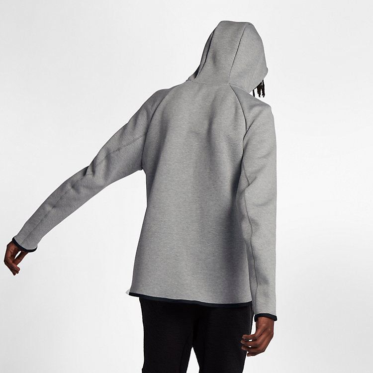 NIKE Sportswear Tech Fleece Pullover Hoodie 'Grey Black' 928487-063 sold by KicksCrew product image thumbnail 3