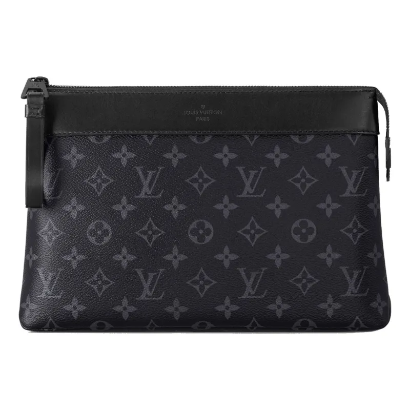 LOUIS VUITTON Pochette Voyage Souple Monogram Eclipse 'Black' M82543 sold by KicksCrew