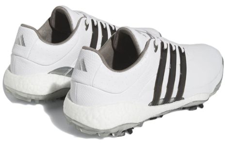 Adidas Tour360 22 BOOST Golf Shoes 'Cloud White Black Silver Metallic' GY9808 sold by KicksCrew