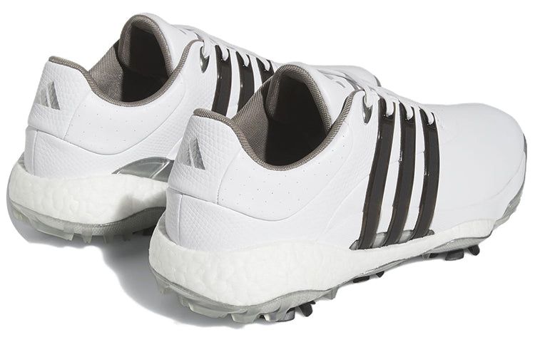 Adidas Tour360 22 BOOST Golf Shoes 'Cloud White Black Silver Metallic' GY9808 sold by KicksCrew product image thumbnail 3