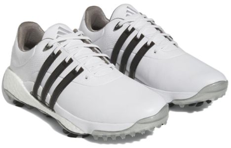 Adidas Tour360 22 BOOST Golf Shoes 'Cloud White Black Silver Metallic' GY9808 sold by KicksCrew