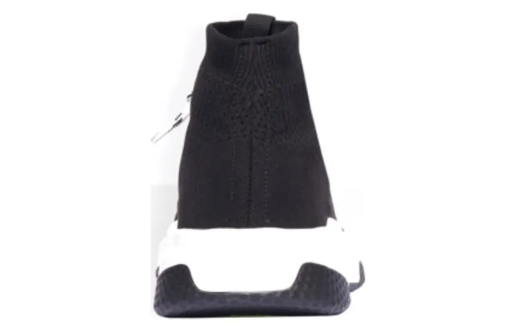 (WMNS) Balenciaga Speed 1.0 Lace Up Sneakers 'Black White' 587284W17021015 sold by KicksCrew product image thumbnail 4