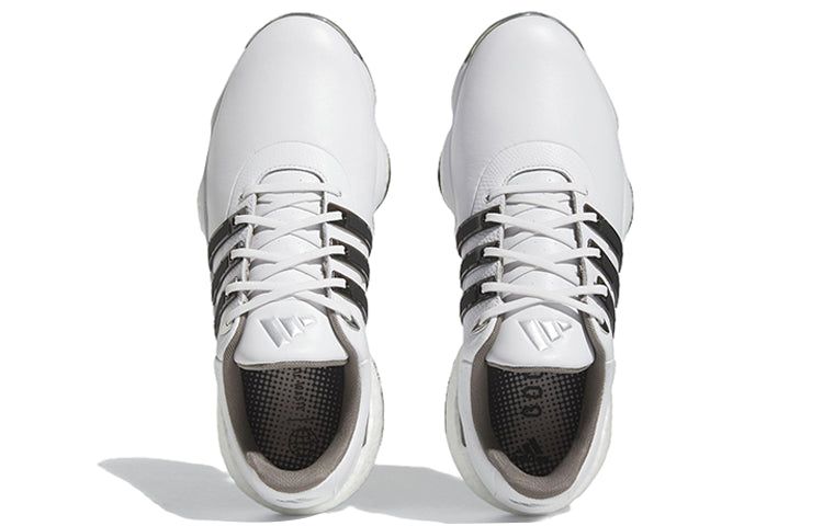Adidas Tour360 22 BOOST Golf Shoes 'Cloud White Black Silver Metallic' GY9808 sold by KicksCrew product image thumbnail 5