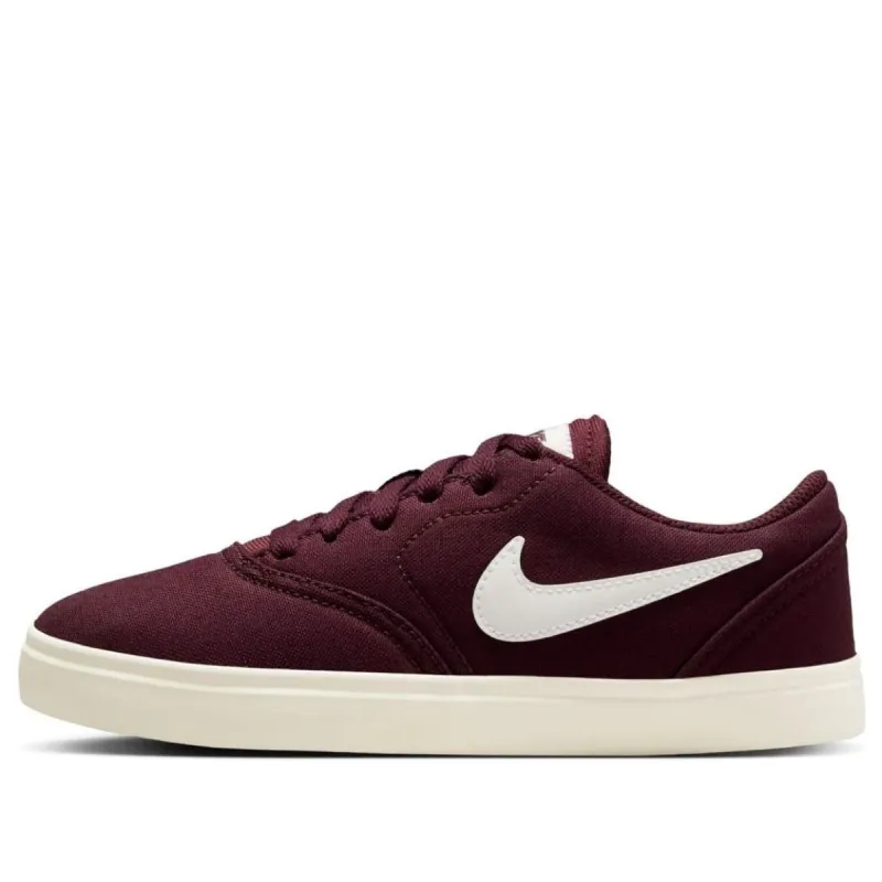 (GS) Nike SB Check Canvas 'Burgundy Crush' 905373-603 sold by KicksCrew