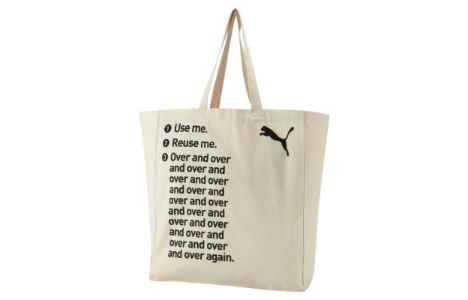 Puma Shopper Tote Bag 'White' 932996-01 sold by KicksCrew